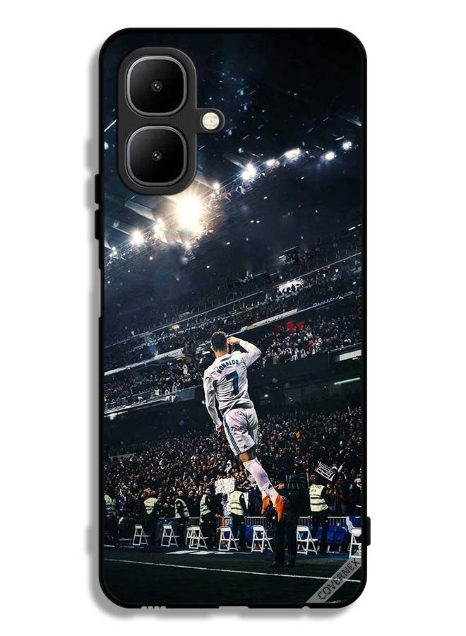 Covernex Infinix Smart 10 Protective Case Cover Ronaldo Flying