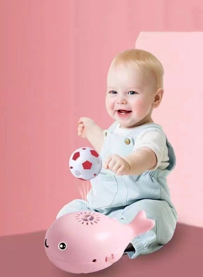 هالامودو لعبة الحوت الطائر للتركيز وتنمية المهارات - لعبة تعليمية للأطفال الرضع لتدريب التركيز والمتابعة البصرية، هدية مهدئة - Image 2