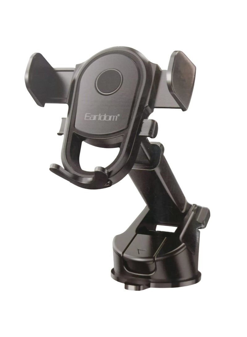 Earldom Suction Cup Car Holder  Adjustable 360 Degree Rotation Car Holder Stand Compatible With All Mobiles - Image 1