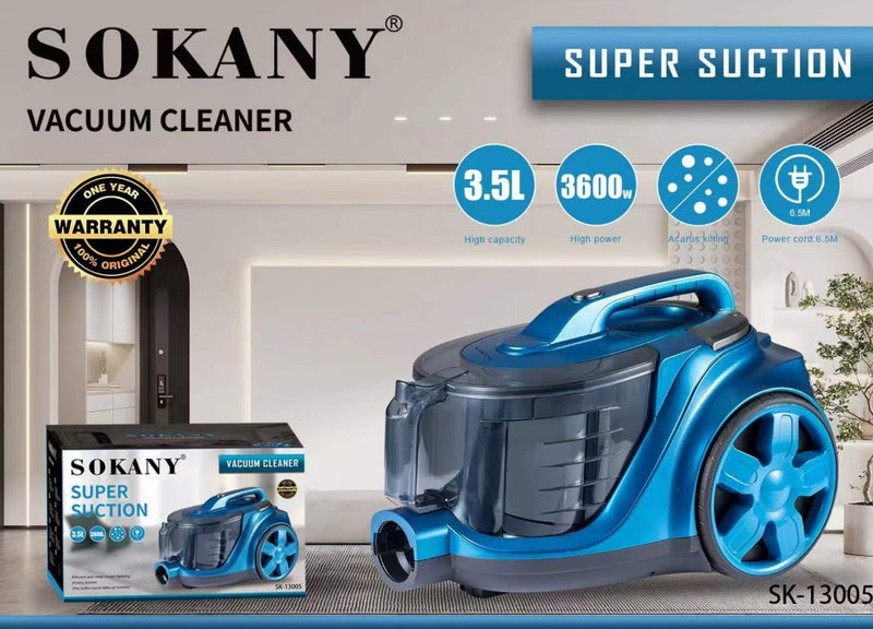 سوكاني مكنسه سوكاني 3600 وات 3.5لتر SK-13005 - Image 1