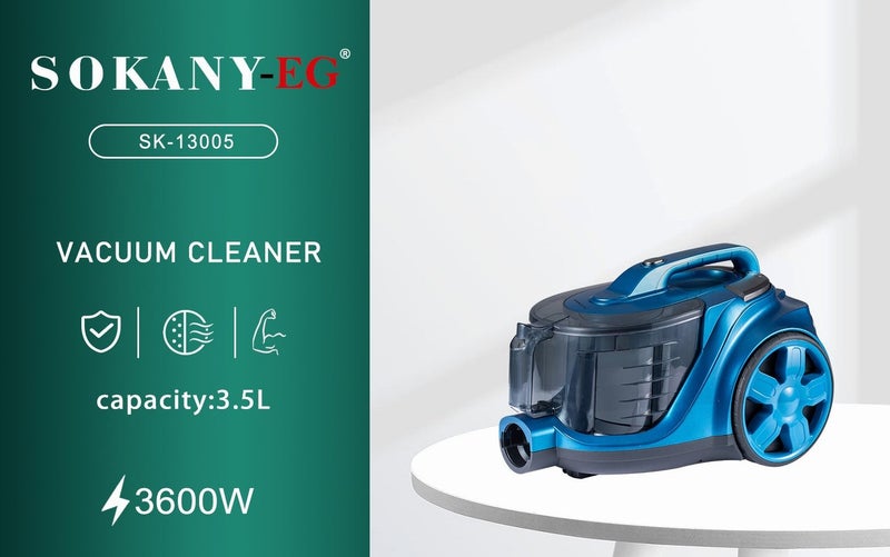 سوكاني مكنسه سوكاني 3600 وات 3.5لتر SK-13005 - Image 4