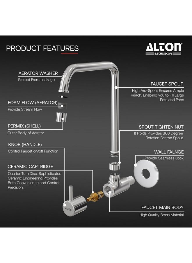 ALTON GRC3765-UM, Kitchen Sink Cock with 360 Degree Swivel Spout | Kitchen Sink Tap | Kitchen Faucet | Tap for Kitchen Sink | Taps - pzsku/ZE2BF6F458A414B1EACFEZ/45/_/1740118624/96f921ca-07b9-4924-abda-495974da39bc