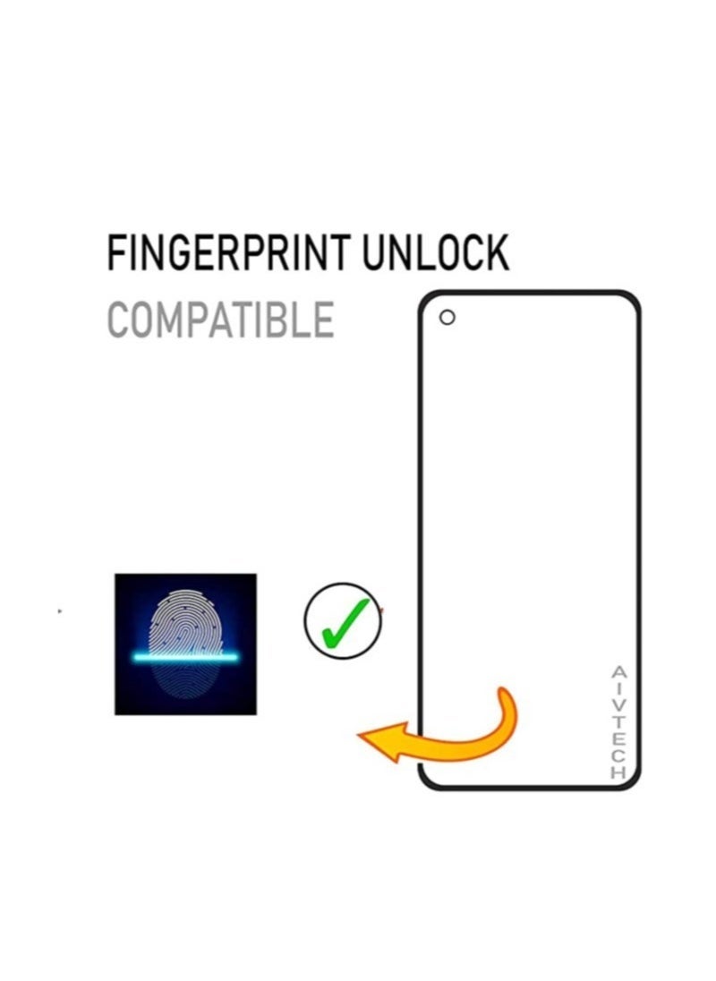 vesus Oneplus Nord N10 5G Screen Protector, Tempered Glass Transparent Film Bubble Free Case Friendly 9H Hardness Protective Coverage Anti-Scratch [2-Pack] - Image 3