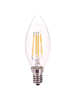Levin Germany Levin Germany 4W Filament T-Candle Bulbs 2700K E14 LED C37 Filament Candle Bulb, (4 W, Warm White)  - Image 2