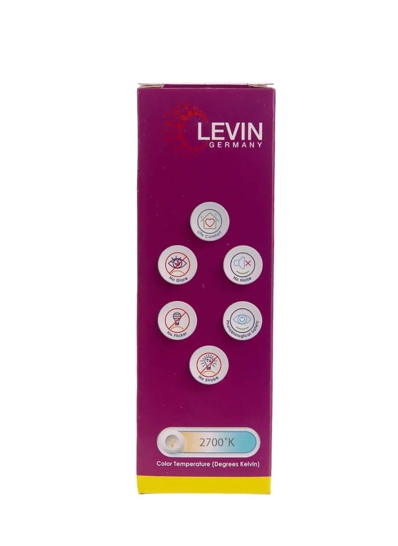 Levin Germany Levin Germany 4W Filament T-Candle Bulbs 2700K E14 LED C37 Filament Candle Bulb, (4 W, Warm White)  - Image 4