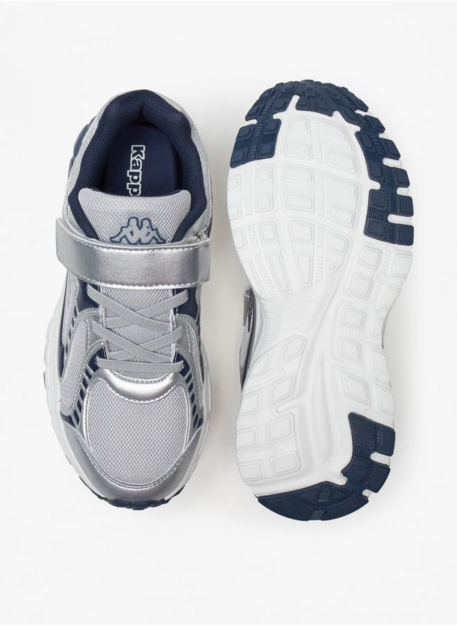 Kappa - Boys' Textured Sports Shoes with Hook and Loop Closure - Image 1