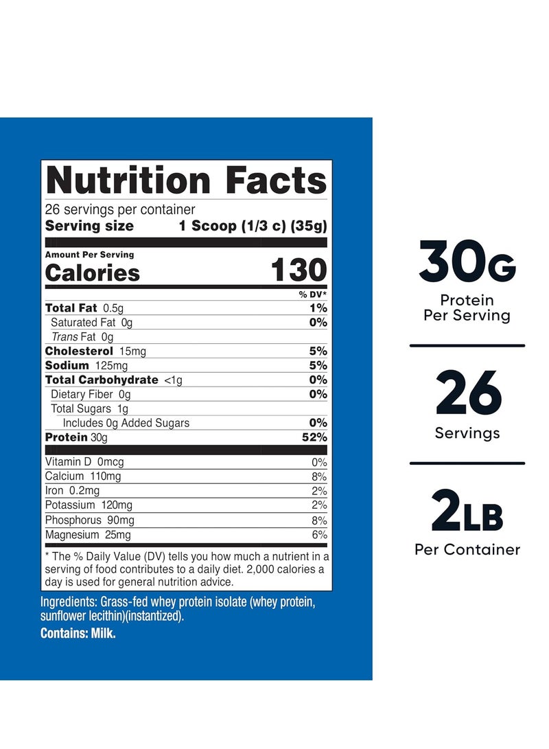 مسحوق بروتين مصل اللبن المعزول من نيوتريكوست، 5 أرطال - Image 2