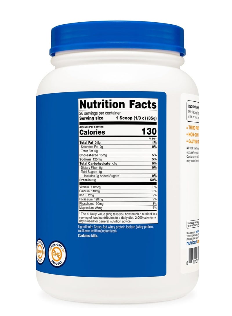 مسحوق بروتين مصل اللبن المعزول من نيوتريكوست، 5 أرطال - Image 4