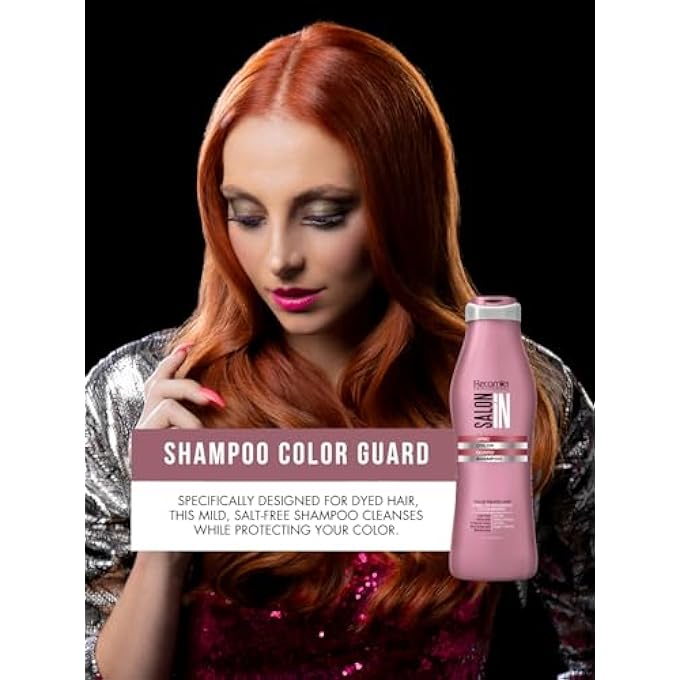 SALON IN 34523 SALT FREE DYED HAIR SHAMPOO CHAMPU PARA CABELLO TENIDO 980ML - Image 2