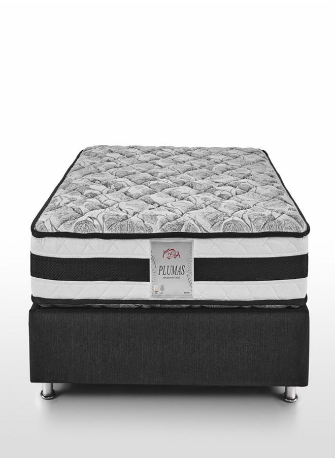 Bed Janssen Blooms mattress 200x160 -White  - Image 2