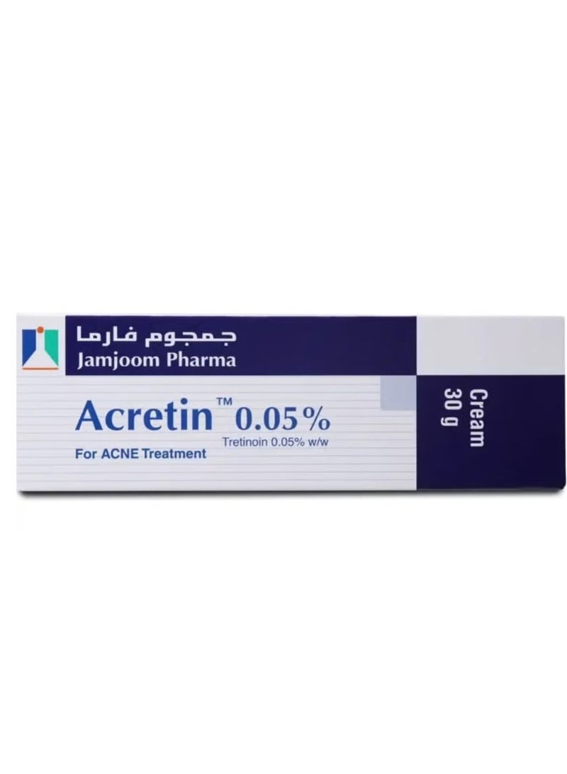 JAMJOOM PHARMA Acretin 0.05% Cream 30 gm - Image 2
