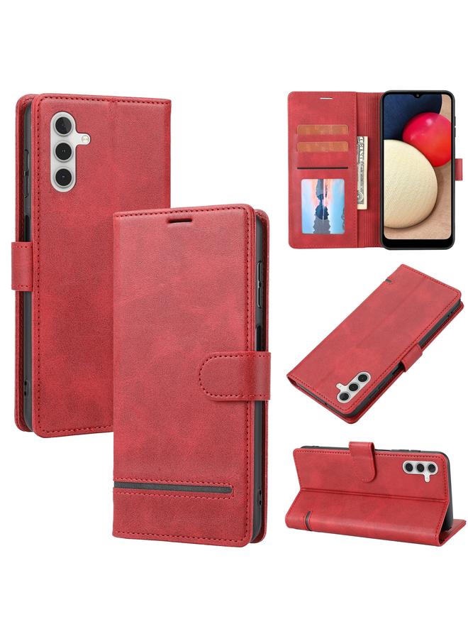 اس-توب جراب لهاتف Samsung Galaxy A24 4G جراب هاتف كلاسيكي من الجلد القابل للطي - Image 1