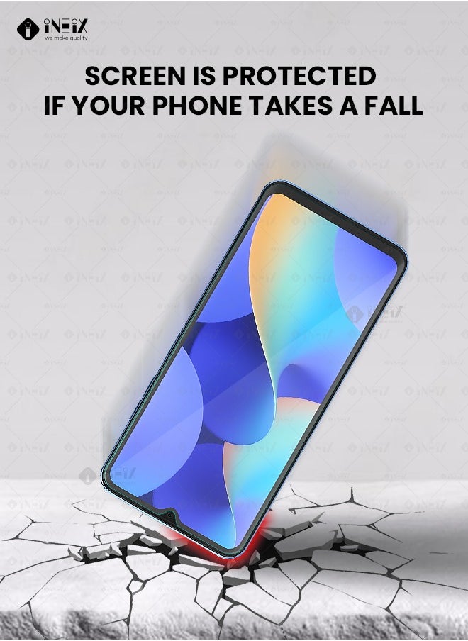 INEIX - 3 Pieces Tempered Glass Screen Protector For Tecno Spark 10c-Clear - Image 1