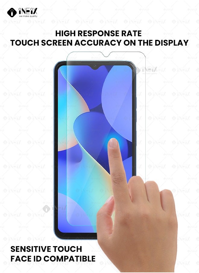 INEIX - 3 Pieces Tempered Glass Screen Protector For Tecno Spark 10c-Clear - Image 1