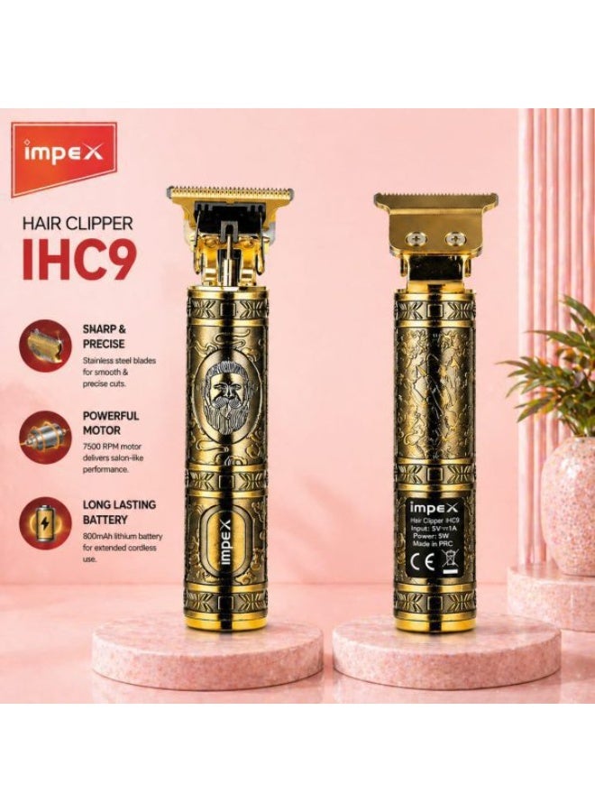 Impex IHC9 Professional Hair Clipper With Sharp T-Blade Trimmer - Image 1