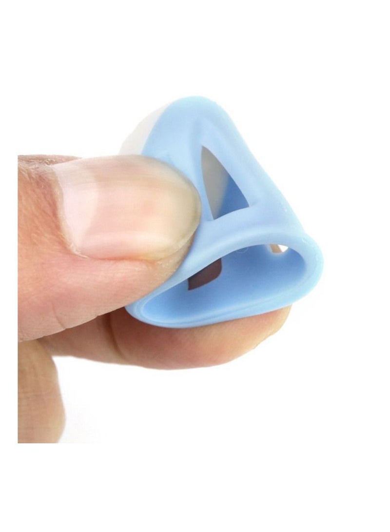 5 Pcs Finger Protectors, Silicone Thimble Anti-Slip for Sewing - Image 4