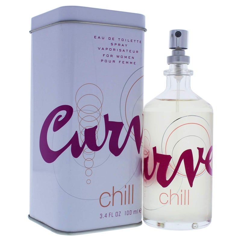Curve Chill Eau De Toilette Perfume Spray, Perfume for Women 3.4oz - Image 2