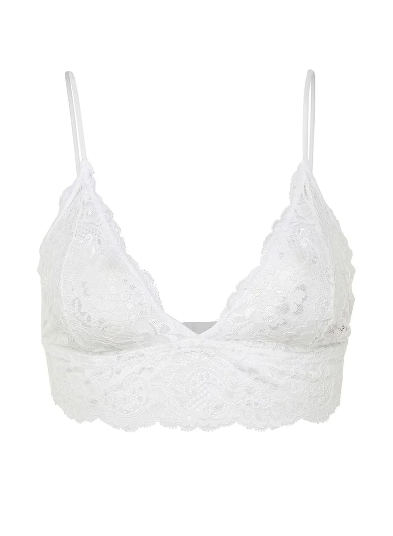 ترينديول Lace Detail Bra