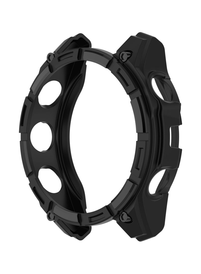 Cover Compatible with Garmin Enduro 3 Soft TPU Scratch-Resistant Watch Protective Case (Black) - Image 1