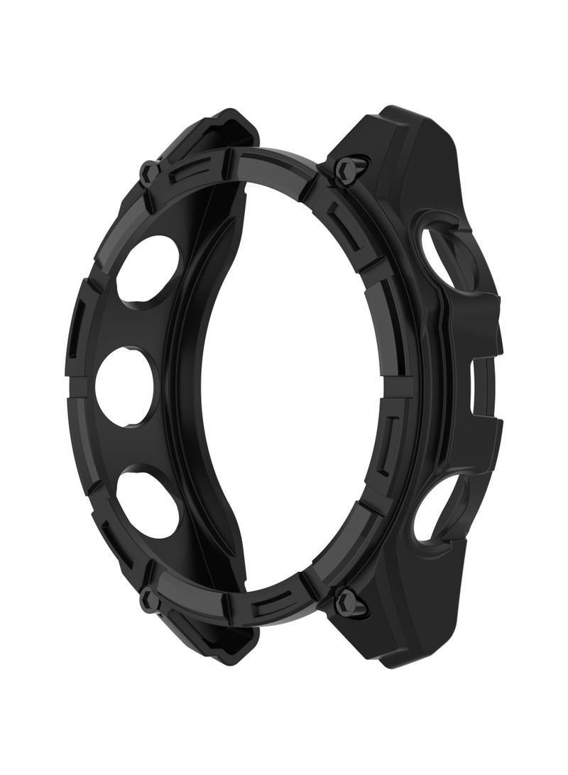 Cover Compatible with Garmin Enduro 3 Soft TPU Scratch-Resistant Watch Protective Case (Black) - Image 4