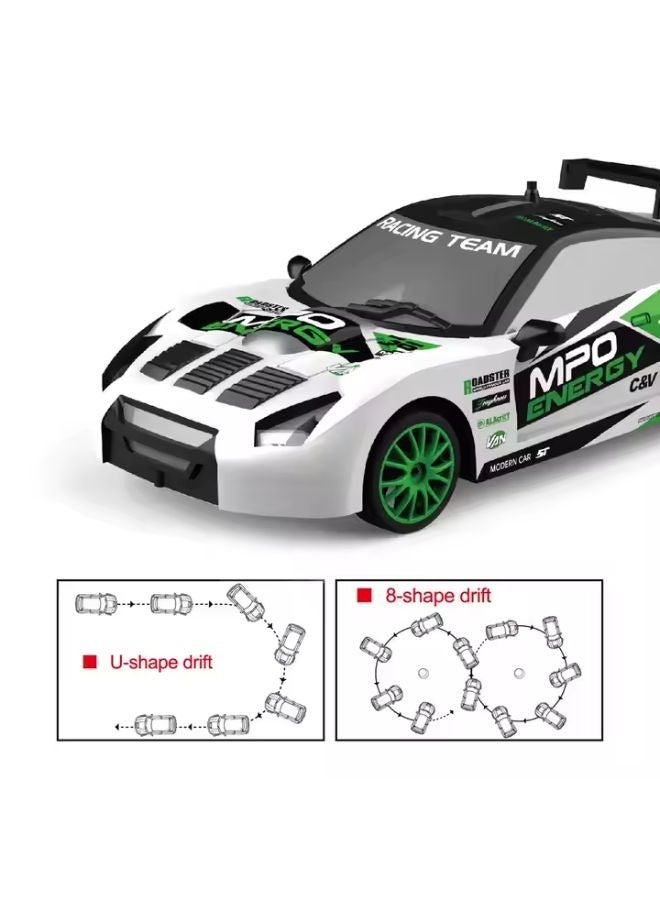 SMARTX High Speed Drift Rc Car 4WD Toy Remote Control Vehicle Car Remote Control High Speed ​​Drifting Tire Racing Sport Toy for Adults and Kids Boys Girls Best Gift - Image 4