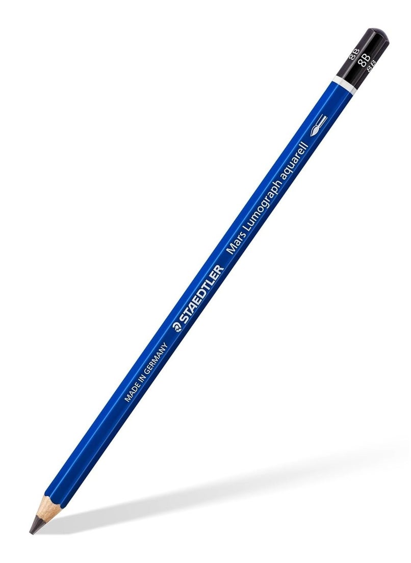 STAEDTLER Staedtler Mars Lumograph Pencils 8B Pack of 3 Nos  - Image 2