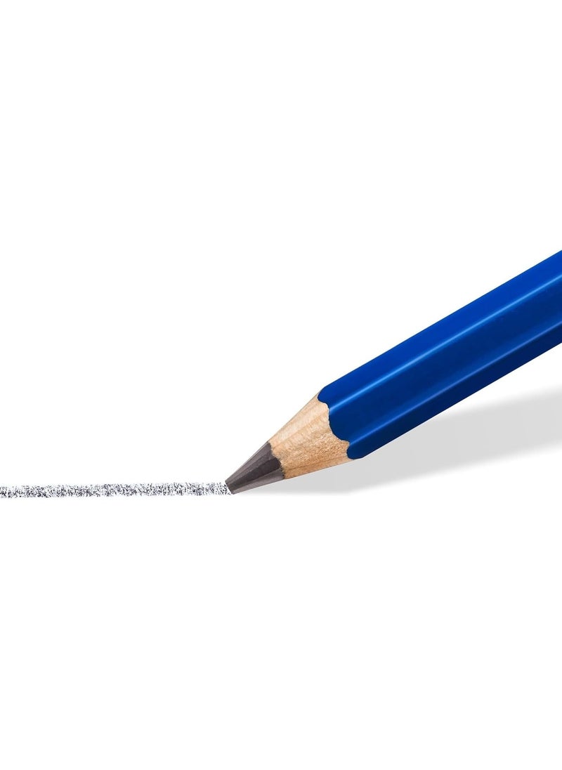 STAEDTLER Staedtler Mars Lumograph Pencils 8B Pack of 3 Nos  - Image 3