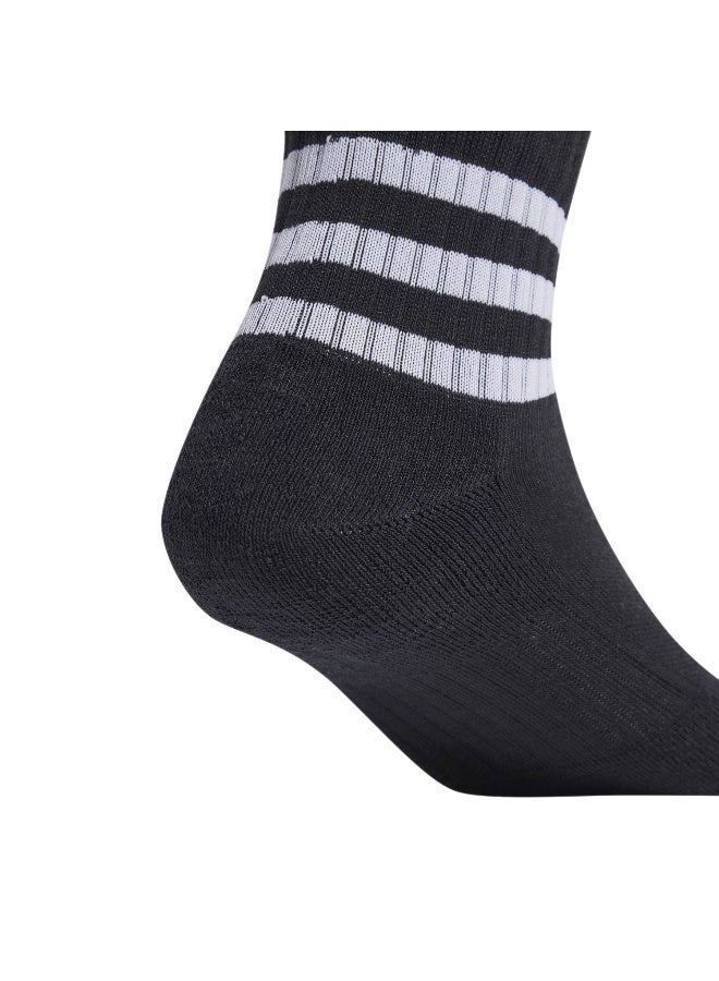 Adidas adidas 3 stripes cushioned sportswear mid cut pair pack unisex ankle socks  - Image 4