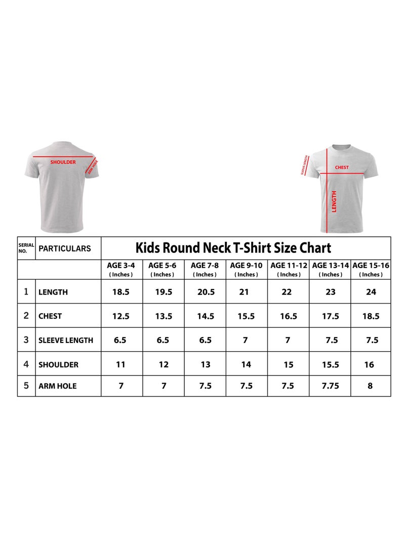 PRINTSHOP4ME Argentina Soccer Printed Round neck cotton T-shirt for Sports fan unisex Adults and Kids (Black) - Image 5