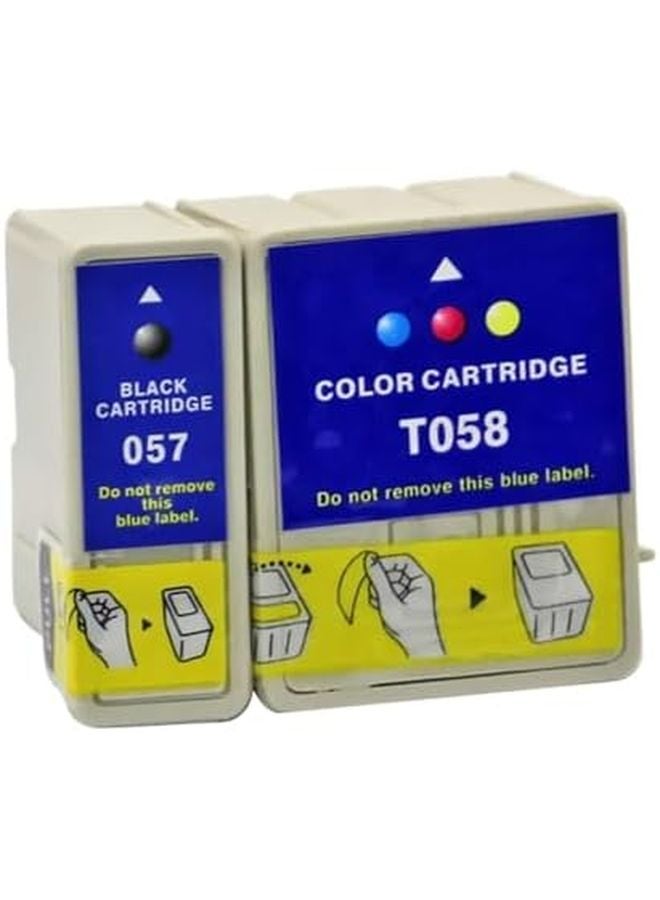 خراطيش حبر متوافقة للطابعات T057 T058 ME1 ME100 1 مجموعة - Image 1