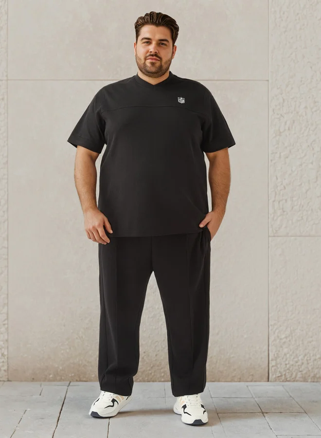 سبلاش فيڤ تيشيرت بطبعة رايدرز مقاس كبير