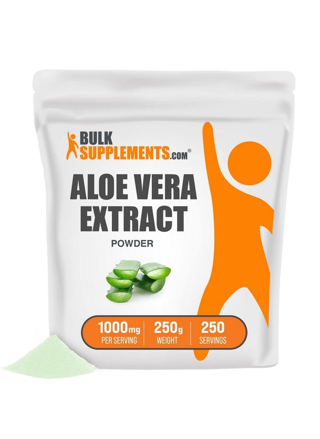 BulkSupplements Com Aloe Vera Extract Powder Herbal Supplement Aloe Vera Powder 1000Mg Of Pure Aloe Vera Extract Per Serving Gluten Free 250 Grams 88 Oz  - Image 2