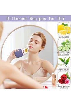 EOTM Portable Silicone Ice Mold Roller For Face And Eyes Puffiness Relief Purple  - Image 5