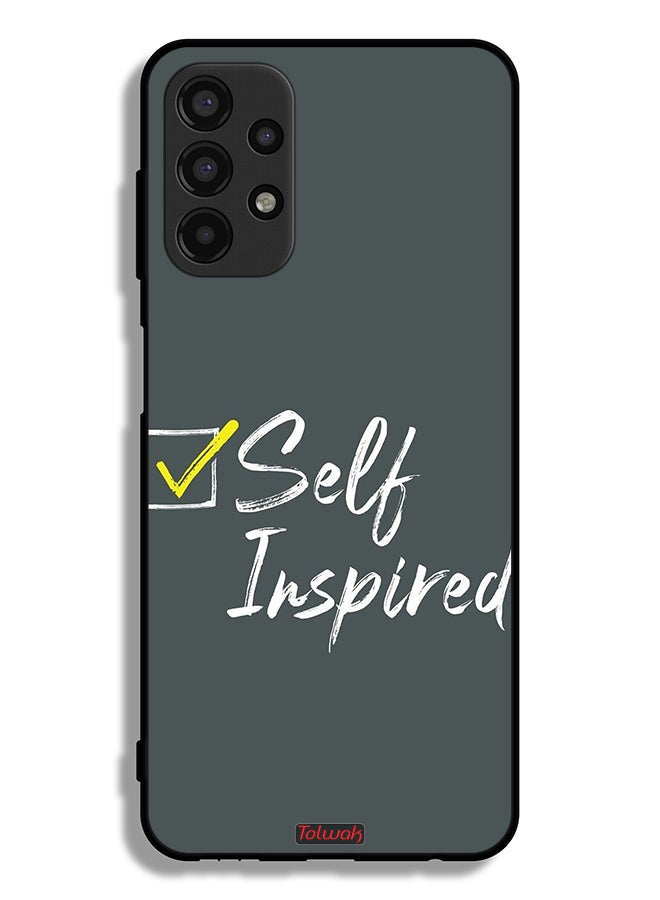 Tolwak Samsung Galaxy A13 4G Protective Case Cover Self Inspired - Image 1