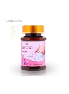 CONSTANTA Saffron Weight Loss Capsules for Fat Burning, Energy Boost 