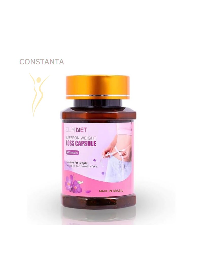 CONSTANTA - Saffron Weight Loss Capsules for Fat Burning, Energy Boost - Image 1