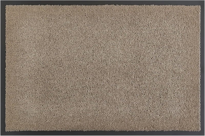 ANDIAMO Verdi Doormat - Dirt Trapper Mat for the House Entrance - Ideal as a Doormat Indoor or as a Doormat in Covered Outdoor Areas - Doormat for Front Door 80 x 120 cm Taupe - Image 1