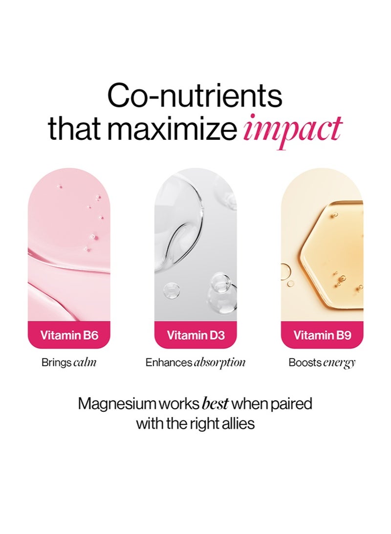 Be Bodywise Magnesium Gummies | Mixed Berry Flavour | 60 Days Pack | 375mg/ Gummy | Higher Absorption Helps in Relieve Stress, Muscle Recovery & Support Bone Health | Non Habit Forming & No Added Sugar - Image 5