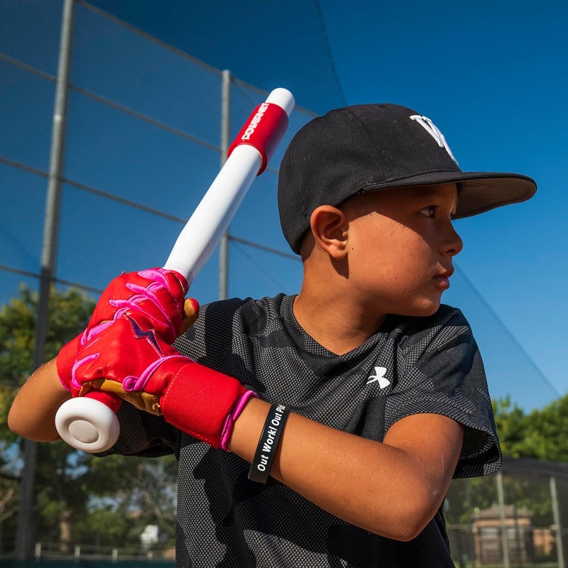 PowerNet Sweet Spot Training Bat + 3.2" Progressive Weighted Softball Training Balls for Hitting & Pitching, 9 Pack Weighted Balls & Weighted Bat, Improve Hand-Eye Coordination & Power - Image 4