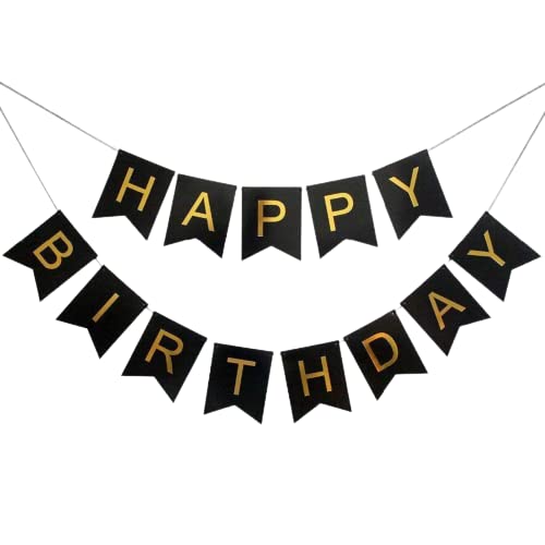 FI - FLICK IN 25 pcs 6th Birthday Decoration Girls Sixth Birthday Decorations Boys Sixth Bday Party 6 th Year Birth Day Decoration Items for Kids Party Supplies (Pack of 25, Gold) - Image 3