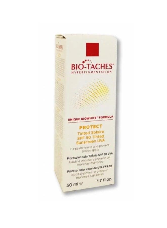Bio-Taches Solaire SPF50 Tinted Sunscreen 50Ml - Image 1