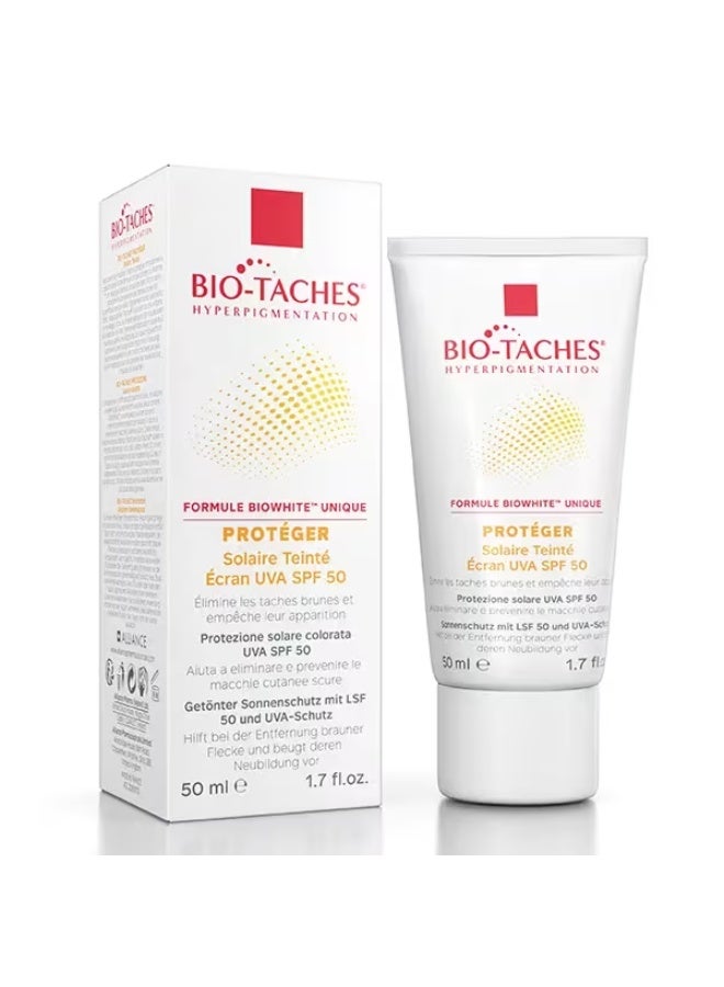 Bio-Taches Solaire SPF50 Tinted Sunscreen 50Ml - Image 2
