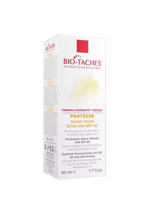 Bio-Taches Solaire SPF50 Tinted Sunscreen 50Ml - Image 3