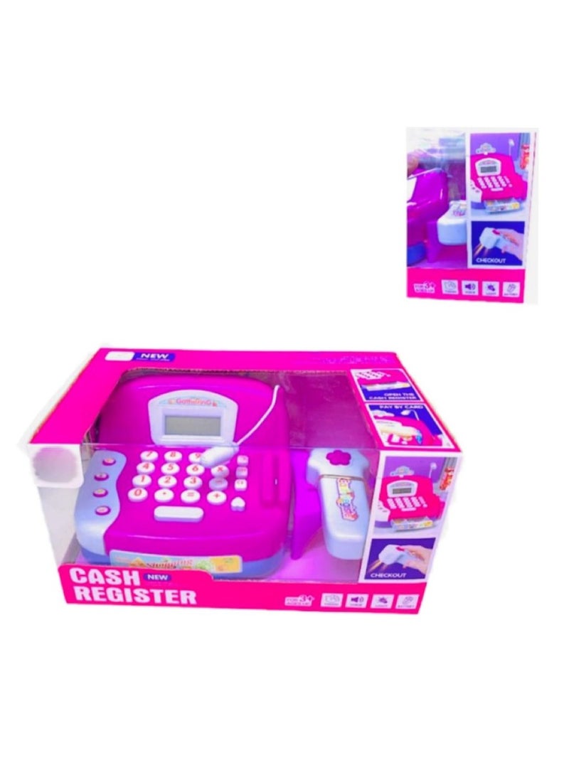 Cash Toy Cash Register with Scanner 