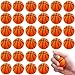 Xeehwb 32 PCS Basketball Stress BallsSmall Soft Foam Squeeze BasketballsSqueeze Anxiety Relief for Basketball Sports Game KidsBasketball Party Decoration16 inch - Image 3