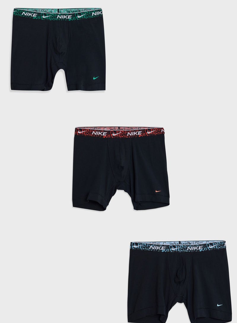 Nike 3 Pack Boxer Briefs - Image 1
