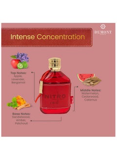 DUMONT PARIS NITRO RED EDP 100ML  - Image 3