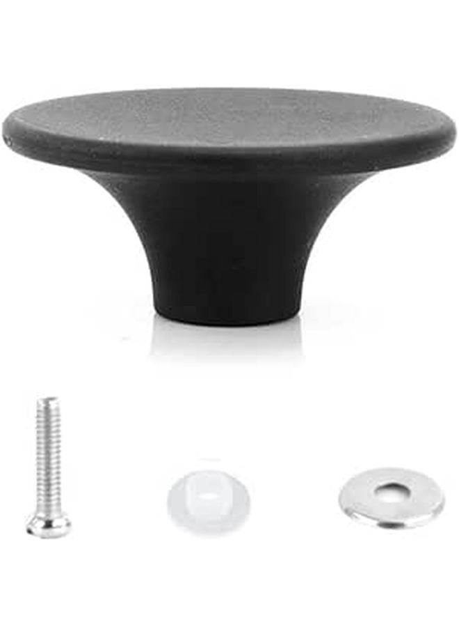 Replacement Bakelite Dutch Oven Lid Knob Black Heat Resistant Ergonomic Grip Handle - Image 1