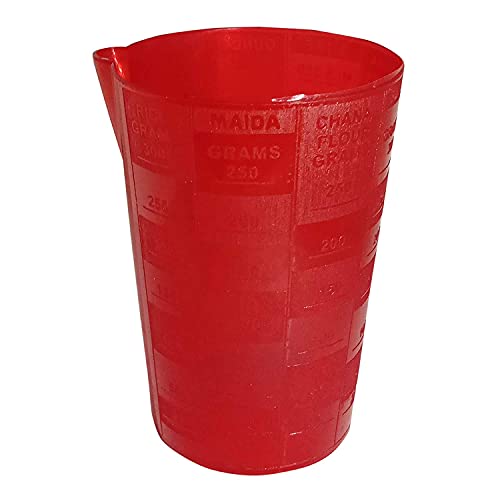 Rinkle Trendz Measuring Glass, Grams, Litre, Ounce - Multi Color - Image 2
