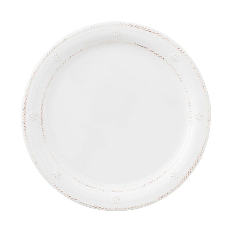 Juliska Berry Thread Melamine Dinner Plate Whitewash